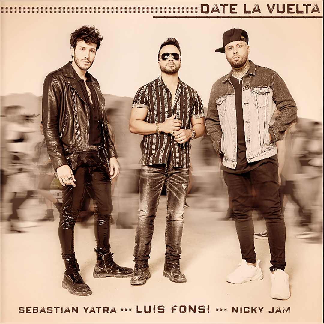DATE LA VUELTA album cover art