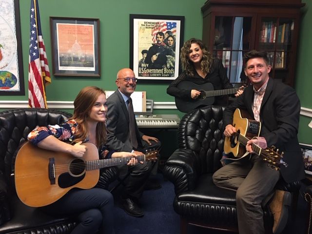 SESAC Affiliate Jamie Floyd Performs on Capitol Hill