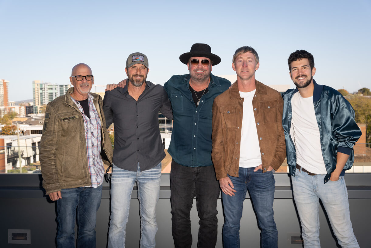 Lee Brice Celebrates Back-To-Back Hits at Double #1 Party