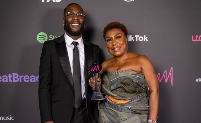 Burna Boy’s Mom Bose Ogulu Named Manager of the Year at 2022 Artist & Manager Awards